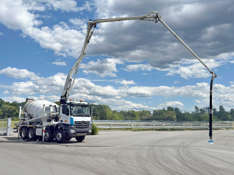 Mercedes-Benz AROCS 3743 * Betonpumpe + FUNK * 8x4 * TOP - Concrete mixer truck: picture 3 Mercedes-Benz AROCS 3743 * Betonpumpe + FUNK * 8x4 * TOP - Concrete mixer truck: picture 3