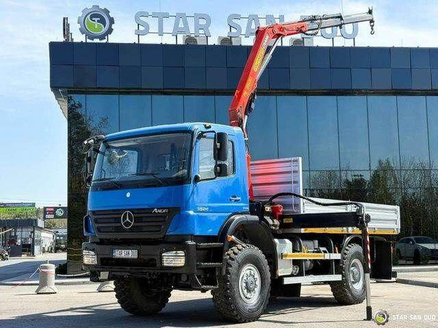 Mercedes-Benz AXOR 1824 4x4 PALFINGER PK 8500 Crane Kran - Tipper, Crane truck: picture 1 Mercedes-Benz AXOR 1824 4x4 PALFINGER PK 8500 Crane Kran - Tipper, Crane truck: picture 1