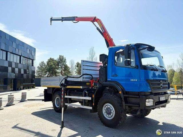 Mercedes-Benz AXOR 1824 4x4 PALFINGER PK 8500 Crane Kran - Tipper: picture 2 Mercedes-Benz AXOR 1824 4x4 PALFINGER PK 8500 Crane Kran - Tipper: picture 2