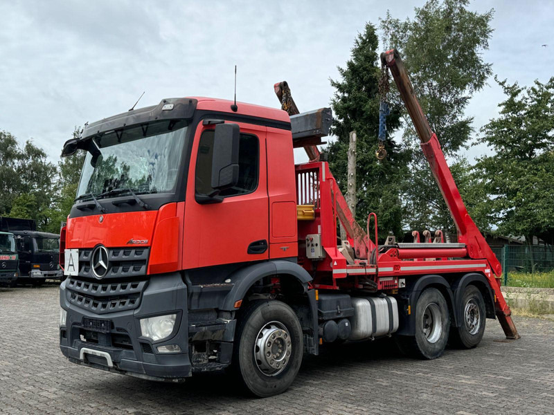 Mercedes-Benz Arocs 2536 BL 6x2/Funkfernbe./VDL-ASK 18 TK - Container transporter/ Swap body truck, Crane truck: picture 3 Mercedes-Benz Arocs 2536 BL 6x2/Funkfernbe./VDL-ASK 18 TK - Container transporter/ Swap body truck, Crane truck: picture 3