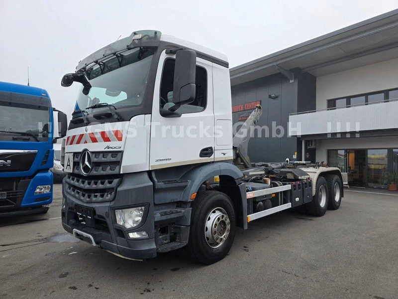 Mercedes-Benz Arocs 2645 - Meiller RK 20 70 TS Abrollkipper - Hook lift truck: picture 1 Mercedes-Benz Arocs 2645 - Meiller RK 20 70 TS Abrollkipper - Hook lift truck: picture 1