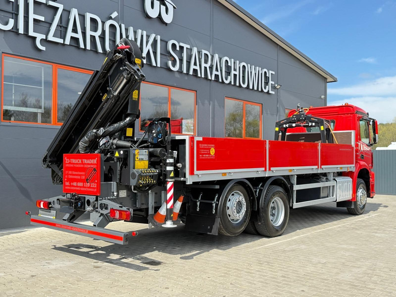 Mercedes-Benz Arocs Actros 2532 / E6 / 6x2 / skrzynia + żuraw Palfinger / budo - Dropside/ Flatbed truck: picture 5 Mercedes-Benz Arocs Actros 2532 / E6 / 6x2 / skrzynia + żuraw Palfinger / budo - Dropside/ Flatbed truck: picture 5