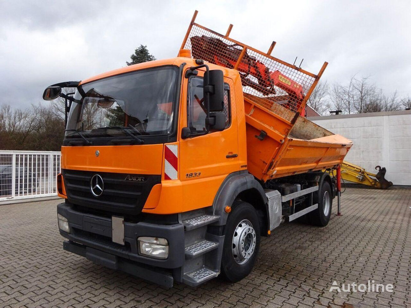 Mercedes-Benz Axor 1833 - Tipper, Crane truck: picture 2 Mercedes-Benz Axor 1833 - Tipper, Crane truck: picture 2