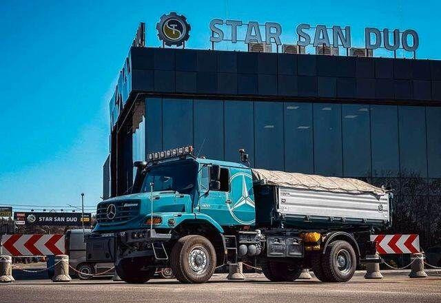 Mercedes-Benz Zetros 1833 4x4 Kipper Camper Chassis - Cab chassis truck, Crane truck: picture 1 Mercedes-Benz Zetros 1833 4x4 Kipper Camper Chassis - Cab chassis truck, Crane truck: picture 1