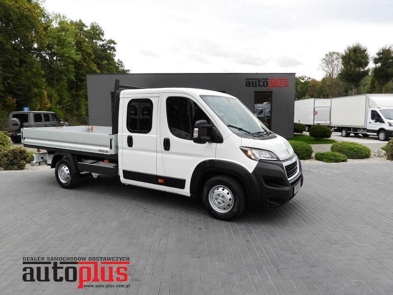 Peugeot BOXER SKRZYNIA PODWÓJNA KABINA DOKA 7 MIEJSC TEMPOMAT KLIMATYZAC - Open body delivery van, Combi van: picture 1 Peugeot BOXER SKRZYNIA PODWÓJNA KABINA DOKA 7 MIEJSC TEMPOMAT KLIMATYZAC - Open body delivery van, Combi van: picture 1