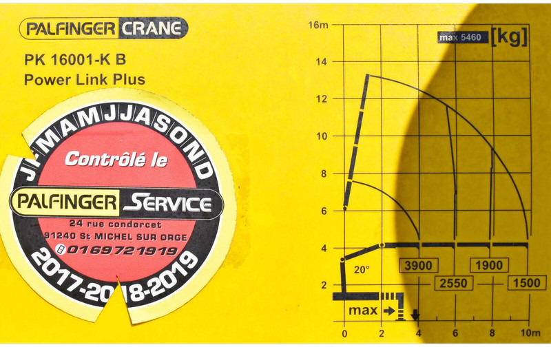 Tipper, Crane truck Renault C 380: picture 8