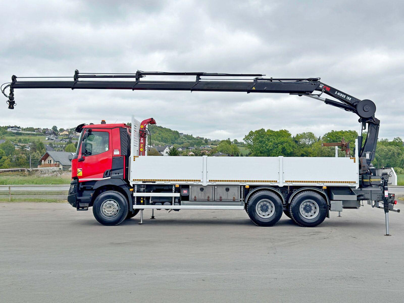 Renault C 400 *HIAB X - HIDUO 188 ES - 4 + FUNK * 6x4 - Dropside/ Flatbed truck, Crane truck: picture 5 Renault C 400 *HIAB X - HIDUO 188 ES - 4 + FUNK * 6x4 - Dropside/ Flatbed truck, Crane truck: picture 5