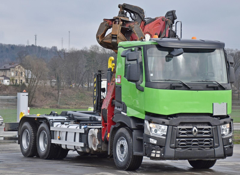 Renault C430* ABROLLKIPPER *LIV 170Z 78 * 6x4 - Hook lift truck, Crane truck: picture 3 Renault C430* ABROLLKIPPER *LIV 170Z 78 * 6x4 - Hook lift truck, Crane truck: picture 3