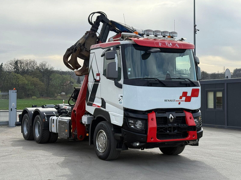 Renault C520 * ABROLLKIPPER 4,80 m * KESLA * 6x4! - Hook lift truck: picture 4 Renault C520 * ABROLLKIPPER 4,80 m * KESLA * 6x4! - Hook lift truck: picture 4