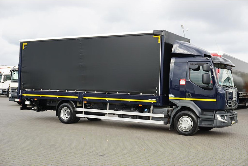 Renault D 16 / 280 / ACC / E 6 / BURTOFIRANKA + WINDA / ŁAD. 8 580 KG / - Curtainsider truck: picture 4 Renault D 16 / 280 / ACC / E 6 / BURTOFIRANKA + WINDA / ŁAD. 8 580 KG / - Curtainsider truck: picture 4