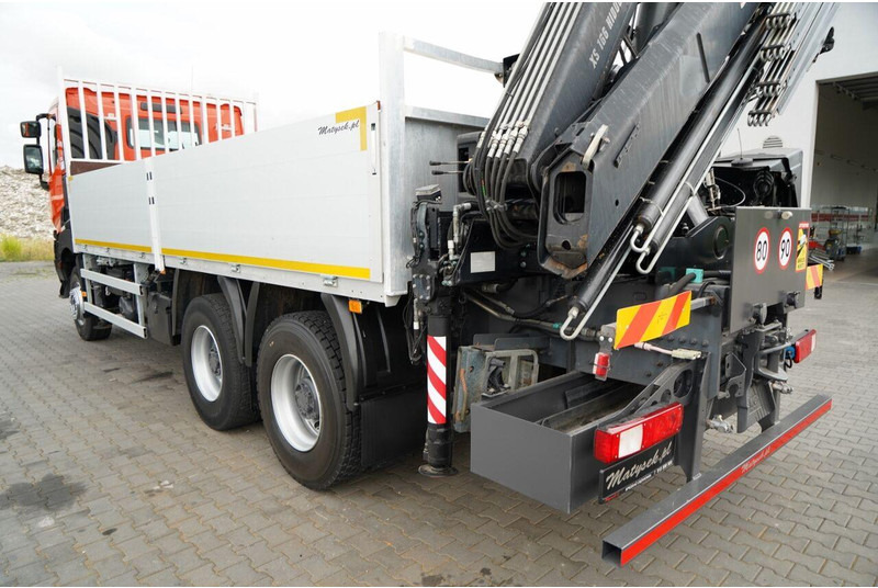 Dropside/ Flatbed truck, Crane truck Renault K 380 / 6X4 / SKRZYNIOWY 6.2 M / + HDS HIAB 166 ES-4 / MAX UDŹWI: picture 17
