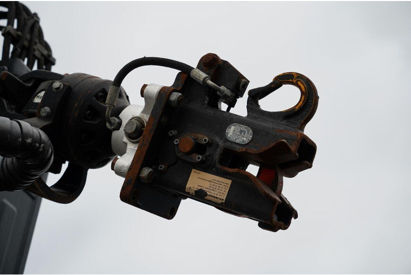 Dropside/ Flatbed truck, Crane truck Renault K 380 / 6X4 / SKRZYNIOWY 6.2 M / + HDS HIAB 166 ES-4 / MAX UDŹWI: picture 8