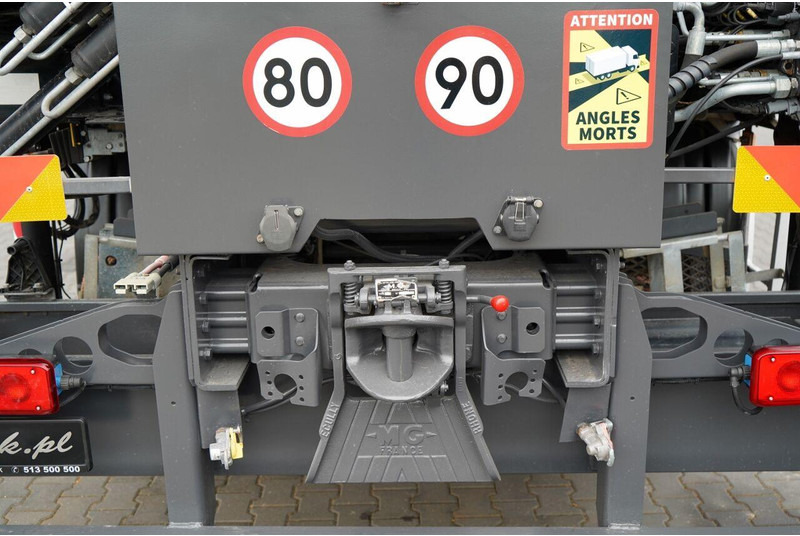 Dropside/ Flatbed truck, Crane truck Renault K 380 / 6X4 / SKRZYNIOWY 6.2 M / + HDS HIAB 166 ES-4 / MAX UDŹWI: picture 19