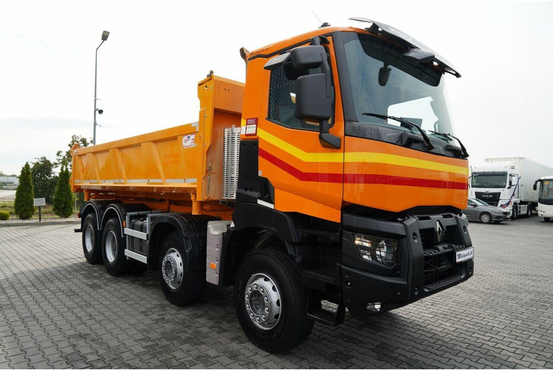 Tipper Renault K 480 / 8x4 / WYWROTKA DWUSTRONNA / HYDROBURTA / KLAPODRZWI / S: picture 18 Tipper Renault K 480 / 8x4 / WYWROTKA DWUSTRONNA / HYDROBURTA / KLAPODRZWI / S: picture 18