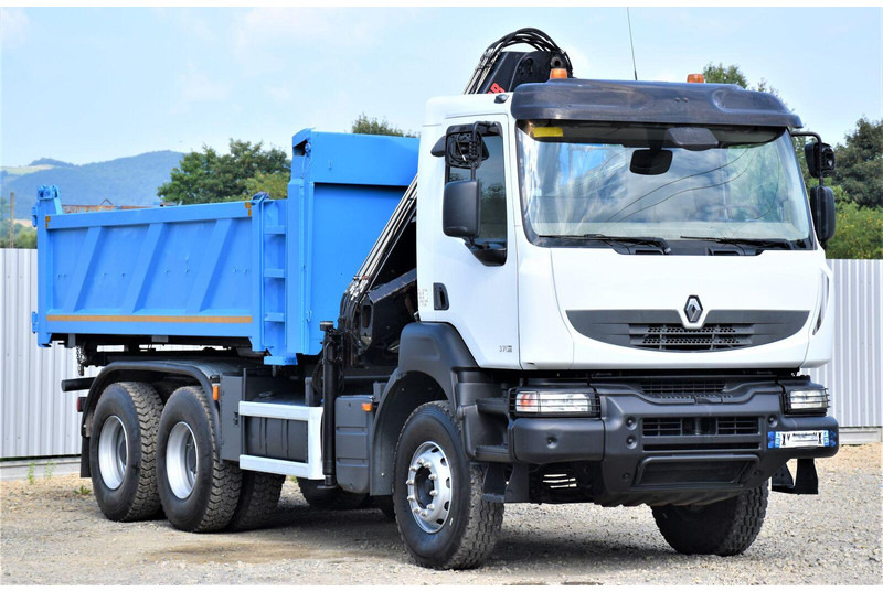 Renault KERAX 370 DXI - Tipper, Crane truck: picture 3 Renault KERAX 370 DXI - Tipper, Crane truck: picture 3