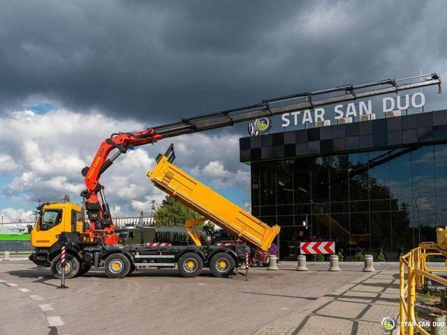 Renault KERAX 450 8x4 PALFINGER PK 60002 Crane Tipper - Tipper, Crane truck: picture 3 Renault KERAX 450 8x4 PALFINGER PK 60002 Crane Tipper - Tipper, Crane truck: picture 3