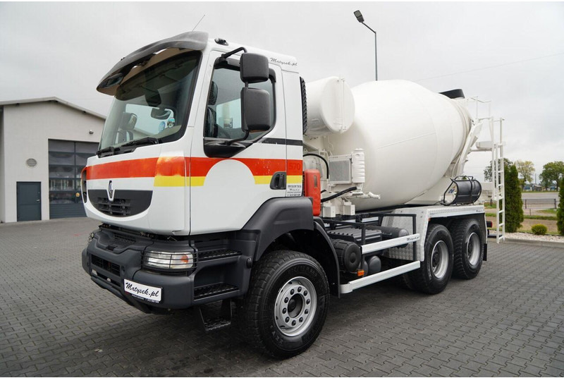 Renault KERAX 460 / 6x4 / BETONOMIESZARKA 7m3 / AUTOMAT / E5 EEV - Concrete mixer truck: picture 4 Renault KERAX 460 / 6x4 / BETONOMIESZARKA 7m3 / AUTOMAT / E5 EEV - Concrete mixer truck: picture 4