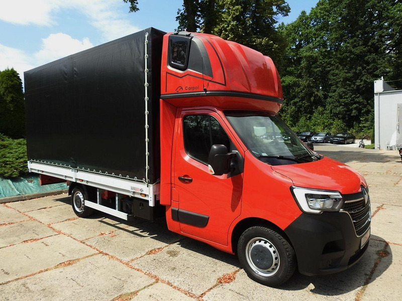 Renault MASTER PLANDEKA 10 PALET WEBASTO KLIMATYZACJA TEMPOMAT LEDY PNEU - Box truck: picture 4 Renault MASTER PLANDEKA 10 PALET WEBASTO KLIMATYZACJA TEMPOMAT LEDY PNEU - Box truck: picture 4