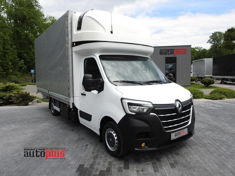 Renault MASTER PLANDEKA 10 PALET WEBASTO TEMPOMAT KLIMATYZACJA LEDY 165 - Curtain side van: picture 1 Renault MASTER PLANDEKA 10 PALET WEBASTO TEMPOMAT KLIMATYZACJA LEDY 165 - Curtain side van: picture 1