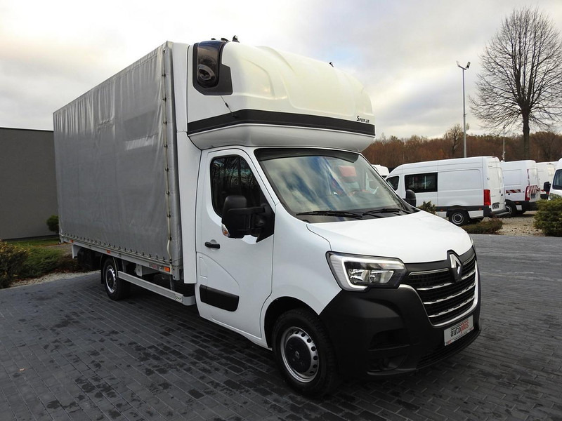 Renault MASTER PLANDEKA 10 PALET WEBASTO TEMPOMAT KLIMATYZACJA LEDY PNEU - Box truck: picture 4 Renault MASTER PLANDEKA 10 PALET WEBASTO TEMPOMAT KLIMATYZACJA LEDY PNEU - Box truck: picture 4