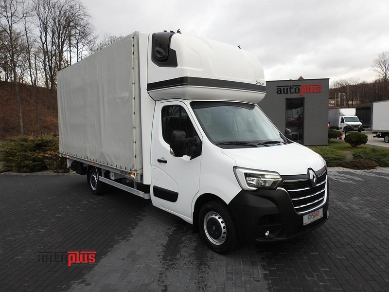 Renault MASTER PLANDEKA 10 PALET WEBASTO TEMPOMAT KLIMATYZACJA LEDY PNEU - Curtain side van: picture 1 Renault MASTER PLANDEKA 10 PALET WEBASTO TEMPOMAT KLIMATYZACJA LEDY PNEU - Curtain side van: picture 1