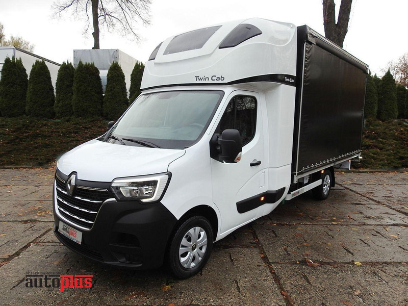 Renault MASTER PLANDEKA 8 PALET TEMPOMAT KLIMATYZACJA LEDY 165KM [ 1416 - Box truck: picture 1 Renault MASTER PLANDEKA 8 PALET TEMPOMAT KLIMATYZACJA LEDY 165KM [ 1416 - Box truck: picture 1