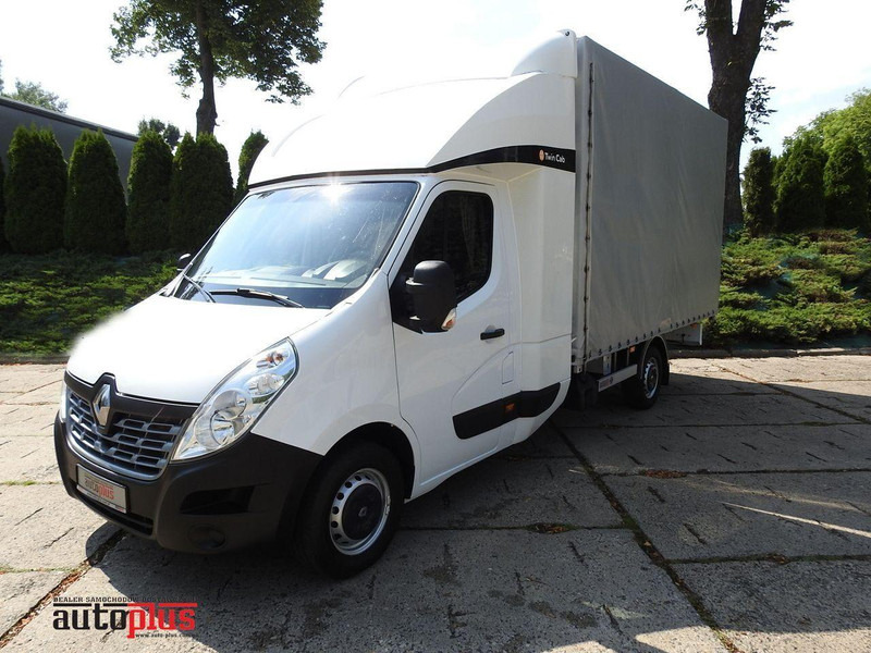 Renault MASTER PLANDEKA 8 PALET WEBASTO KLIMATYZACJA TEMPOMAT PNEUMATYKA - Box truck: picture 1 Renault MASTER PLANDEKA 8 PALET WEBASTO KLIMATYZACJA TEMPOMAT PNEUMATYKA - Box truck: picture 1