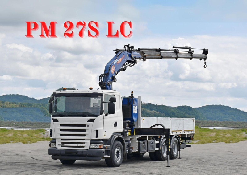 Scania G 420 - Dropside/ Flatbed truck, Crane truck: picture 1 Scania G 420 - Dropside/ Flatbed truck, Crane truck: picture 1