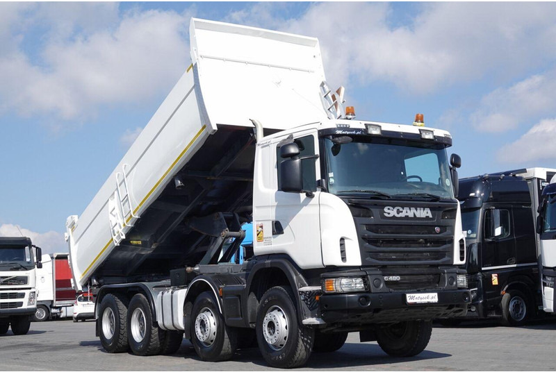 Scania G 480 / 8x4 / WYWROTKA / HYDROBURTA / BORDMATIC / MANUAL - Tipper: picture 5 Scania G 480 / 8x4 / WYWROTKA / HYDROBURTA / BORDMATIC / MANUAL - Tipper: picture 5