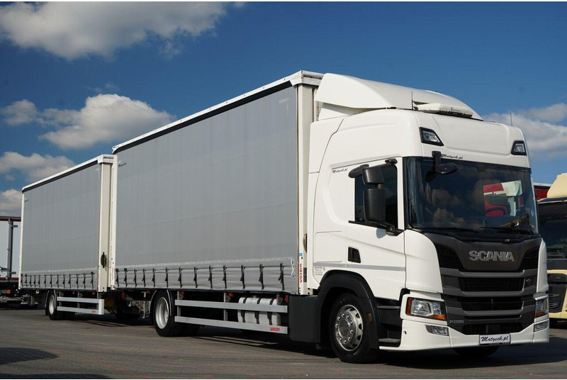 Scania P 280 / TANDEM / 4X2 / MEGA / I-PARK COOL / PRZYCZEPA WECON / S - Curtainsider truck: picture 1 Scania P 280 / TANDEM / 4X2 / MEGA / I-PARK COOL / PRZYCZEPA WECON / S - Curtainsider truck: picture 1