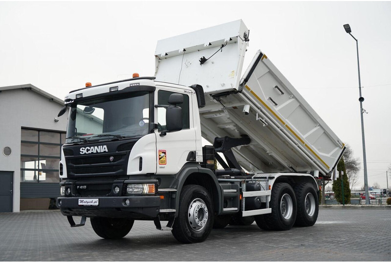 Scania P 410 / 6x4 / WYWROTKA DWU-STRONNA / HYDROBURTA / BOARDMATIC / - Tipper: picture 2 Scania P 410 / 6x4 / WYWROTKA DWU-STRONNA / HYDROBURTA / BOARDMATIC / - Tipper: picture 2