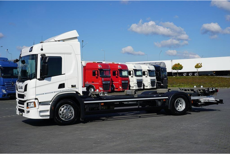 Scania / P 410 / E 6 / BDF + WINDA / 7.15 , 7.45, 7.82 M / RETARDER - Cab chassis truck: picture 3 Scania / P 410 / E 6 / BDF + WINDA / 7.15 , 7.45, 7.82 M / RETARDER - Cab chassis truck: picture 3