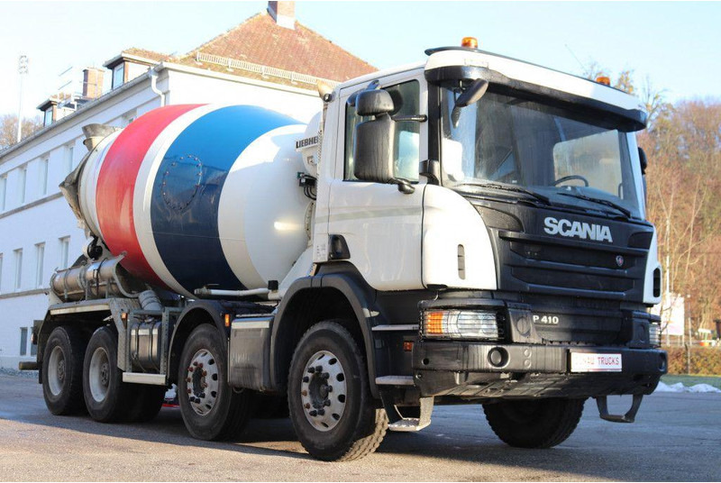 Scania P410 EURO6 Liebherr 9m3 TÜV Neu - Concrete mixer truck: picture 1 Scania P410 EURO6 Liebherr 9m3 TÜV Neu - Concrete mixer truck: picture 1