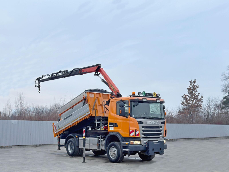 Scania R 420 Pritsche 4,15 m * PK 11002/FUNK * sandblaste - Dropside/ Flatbed truck, Crane truck: picture 2 Scania R 420 Pritsche 4,15 m * PK 11002/FUNK * sandblaste - Dropside/ Flatbed truck, Crane truck: picture 2
