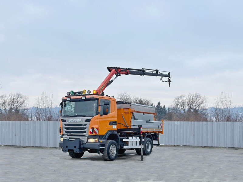 Scania R 420 Pritsche 4,15 m * PK 11002/FUNK * sandblaste - Dropside/ Flatbed truck, Crane truck: picture 3 Scania R 420 Pritsche 4,15 m * PK 11002/FUNK * sandblaste - Dropside/ Flatbed truck, Crane truck: picture 3