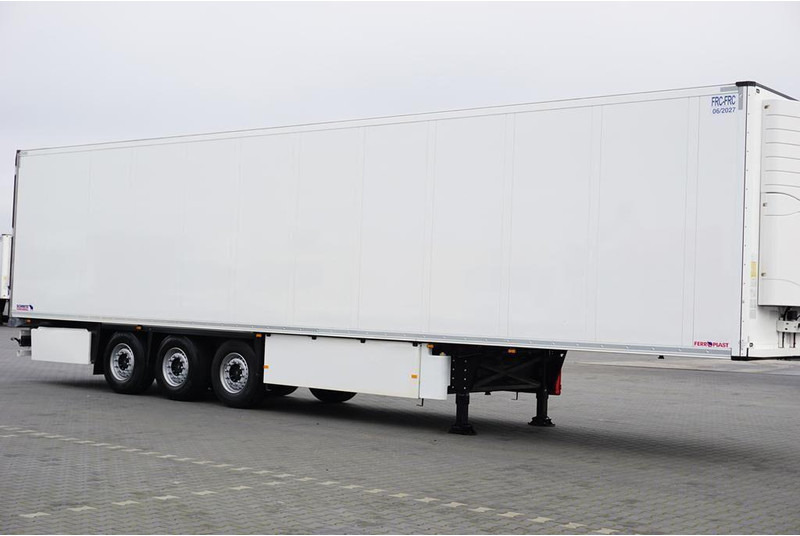 Schmitz Cargobull CHŁODNIA / CARRIER 1950 / MULTITEMPERATURA / OŚ PODNOSZONA - Refrigerator semi-trailer: picture 4 Schmitz Cargobull CHŁODNIA / CARRIER 1950 / MULTITEMPERATURA / OŚ PODNOSZONA - Refrigerator semi-trailer: picture 4