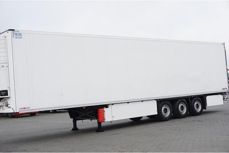 Schmitz Cargobull CHŁODNIA / CARRIER 1950 / MULTITEMPERATURA / OŚ PODNOSZONA - Refrigerator semi-trailer: picture 3 Schmitz Cargobull CHŁODNIA / CARRIER 1950 / MULTITEMPERATURA / OŚ PODNOSZONA - Refrigerator semi-trailer: picture 3