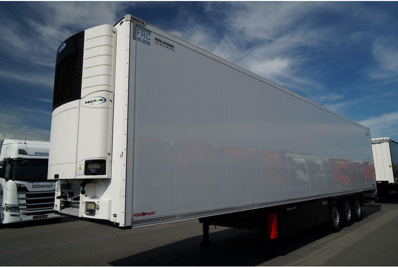 Schmitz Cargobull CHŁODNIA / CARRIER VECTOR 1550 / DOPPELSTOCK / OŚ PODNOSZONA / K - Refrigerator semi-trailer: picture 2 Schmitz Cargobull CHŁODNIA / CARRIER VECTOR 1550 / DOPPELSTOCK / OŚ PODNOSZONA / K - Refrigerator semi-trailer: picture 2