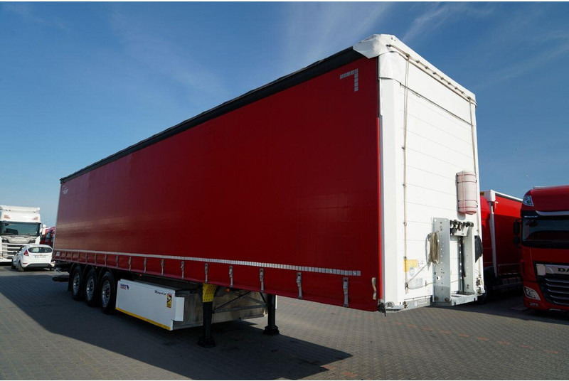 Schmitz Cargobull FIRANKA / STANDARD / 2x OŚ PODNOSZONA / WINDA / KOSZ NA PALETY / - Curtainsider semi-trailer: picture 2 Schmitz Cargobull FIRANKA / STANDARD / 2x OŚ PODNOSZONA / WINDA / KOSZ NA PALETY / - Curtainsider semi-trailer: picture 2