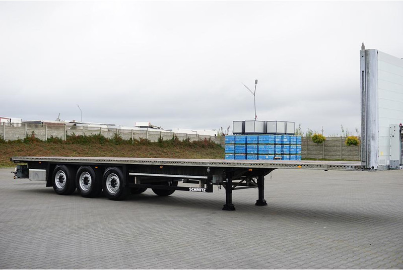 Schmitz Cargobull PLATFORMA / MULTI LOCK / OŚ PODNOSZONA - Dropside/ Flatbed semi-trailer: picture 4 Schmitz Cargobull PLATFORMA / MULTI LOCK / OŚ PODNOSZONA - Dropside/ Flatbed semi-trailer: picture 4