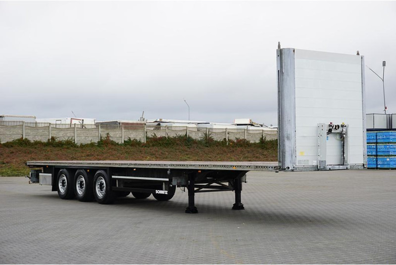 Schmitz Cargobull PLATFORMA / MULTI LOCK / OŚ PODNOSZONA - Dropside/ Flatbed semi-trailer: picture 2 Schmitz Cargobull PLATFORMA / MULTI LOCK / OŚ PODNOSZONA - Dropside/ Flatbed semi-trailer: picture 2