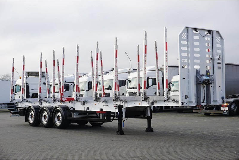 Schwarzmüller / KŁONICOWA / DO DREWNA WAGA 5 700 KG / OŚ PODNOSZONA - Timber trailer: picture 2 Schwarzmüller / KŁONICOWA / DO DREWNA WAGA 5 700 KG / OŚ PODNOSZONA - Timber trailer: picture 2