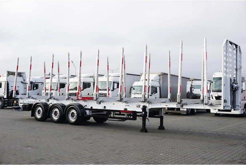 Schwarzmüller / KŁONICOWA / DO DREWNA WAGA 5 700 KG / OŚ PODNOSZONA - Timber trailer: picture 4 Schwarzmüller / KŁONICOWA / DO DREWNA WAGA 5 700 KG / OŚ PODNOSZONA - Timber trailer: picture 4