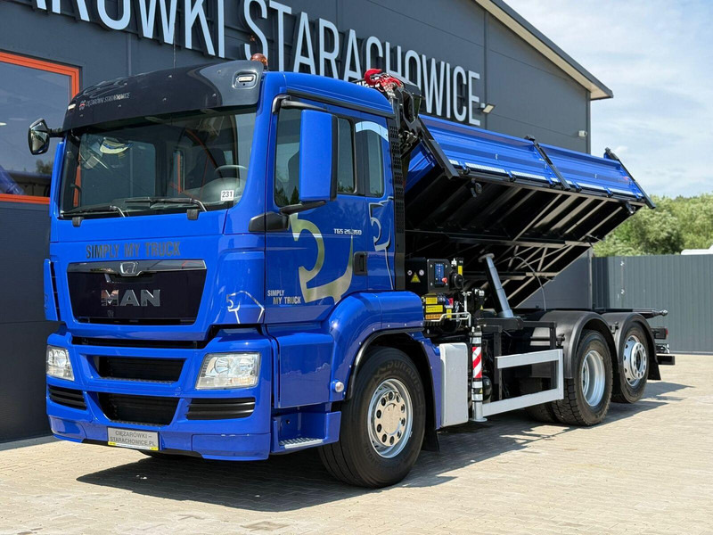 MAN TGS 26.360 wywrotka 3-stronna hds HMF 1420 K2+ Samro CD19TJ przy - Tractor unit: picture 4 MAN TGS 26.360 wywrotka 3-stronna hds HMF 1420 K2+ Samro CD19TJ przy - Tractor unit: picture 4