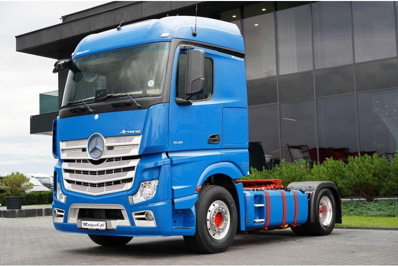 Mercedes-Benz ACTROS 1848 / STREAM SPACE / 2019 / ALUFELGI / PO KONTRAKCIE SER - Tractor unit: picture 1 Mercedes-Benz ACTROS 1848 / STREAM SPACE / 2019 / ALUFELGI / PO KONTRAKCIE SER - Tractor unit: picture 1