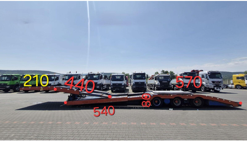 VS-MONT VSAT11 / NACZEPA LAWETA / NISKOPODWOZIOWA / 17 M / PODEST HYDRAU - Low loader semi-trailer: picture 3 VS-MONT VSAT11 / NACZEPA LAWETA / NISKOPODWOZIOWA / 17 M / PODEST HYDRAU - Low loader semi-trailer: picture 3