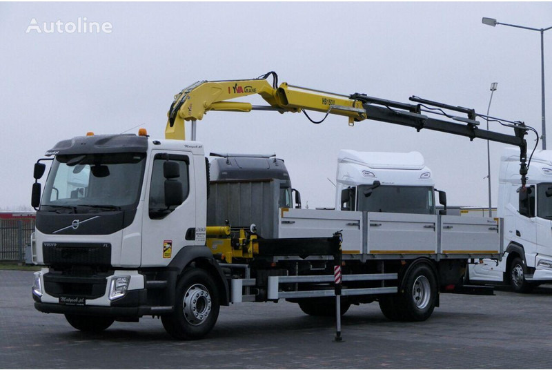 Volvo FE 280 - Dropside/ Flatbed truck, Crane truck: picture 2 Volvo FE 280 - Dropside/ Flatbed truck, Crane truck: picture 2