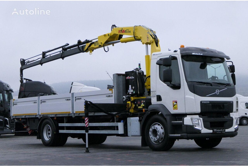 Volvo FE 280 - Dropside/ Flatbed truck, Crane truck: picture 1 Volvo FE 280 - Dropside/ Flatbed truck, Crane truck: picture 1