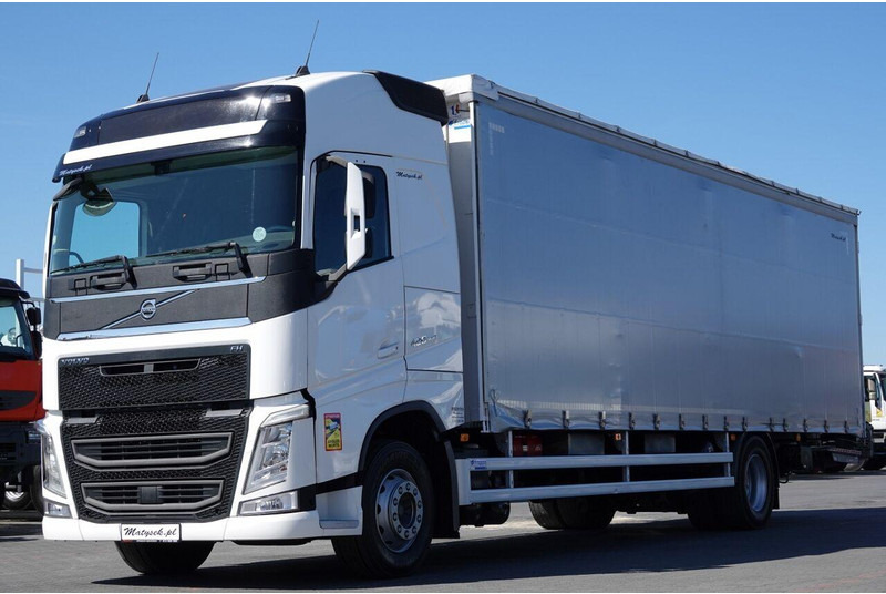 Volvo FH 420 / 4x2 / SOLÓWKA / FIRANKA 9.10 M / I-PARK COOL / WINDA DH - Curtainsider truck: picture 1 Volvo FH 420 / 4x2 / SOLÓWKA / FIRANKA 9.10 M / I-PARK COOL / WINDA DH - Curtainsider truck: picture 1