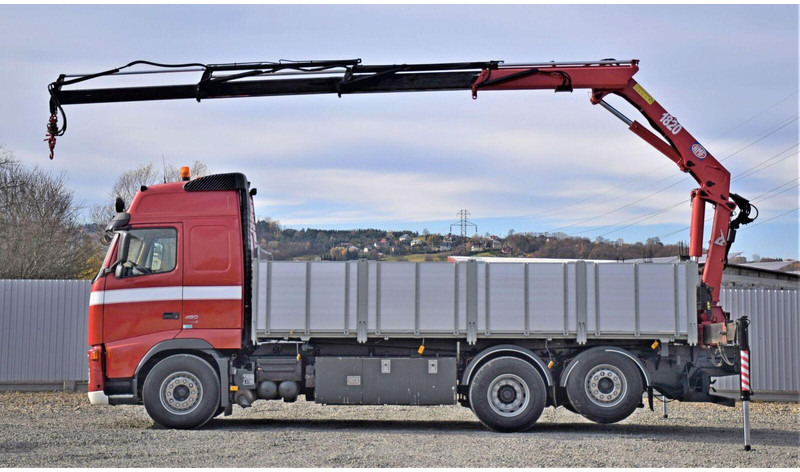 Volvo FH 480 Kipper 6,20m + HMF 1823 K3 + FUNK - Tipper, Crane truck: picture 5 Volvo FH 480 Kipper 6,20m + HMF 1823 K3 + FUNK - Tipper, Crane truck: picture 5